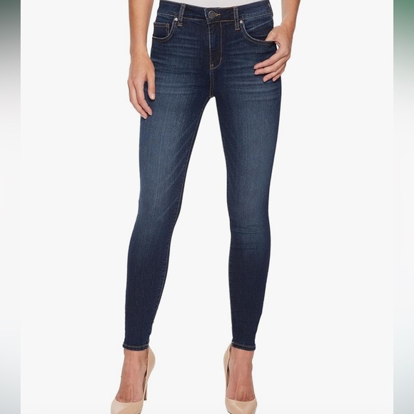 KUT From the Kloth Donna High Rise Ankle Skinny Jeans NWT - Picture 1 of 13